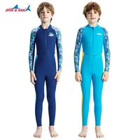New Wetsuit for Kids with Full Body Coverage and Sun Protection Versatile Kids Wetsuit for Snorkeling Diving and Water Sports 1