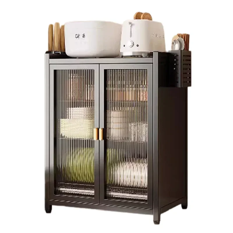 Acrylic Doors Decorated Sideboard Italian Luxury Nordic Shelves Cabinet Showcase Display Muebles De Cocina Bedroom Furniture