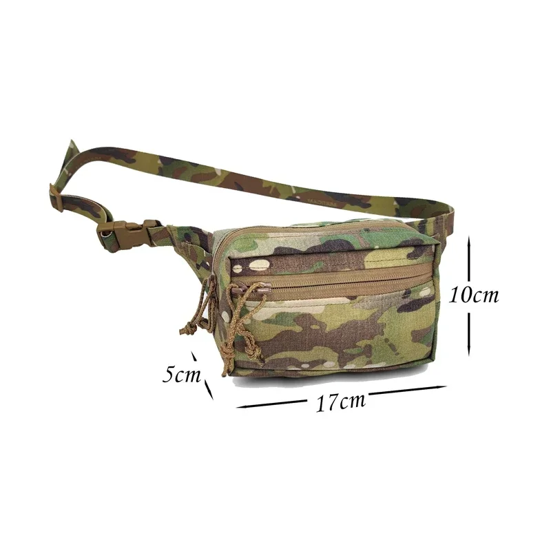 Tactical SS Fanny SACK Mk3 Bag Airsoft EDC Shoulder Bag Multicam Outdoor Hiking Travel 500D Crossbody Waist Pouch 6