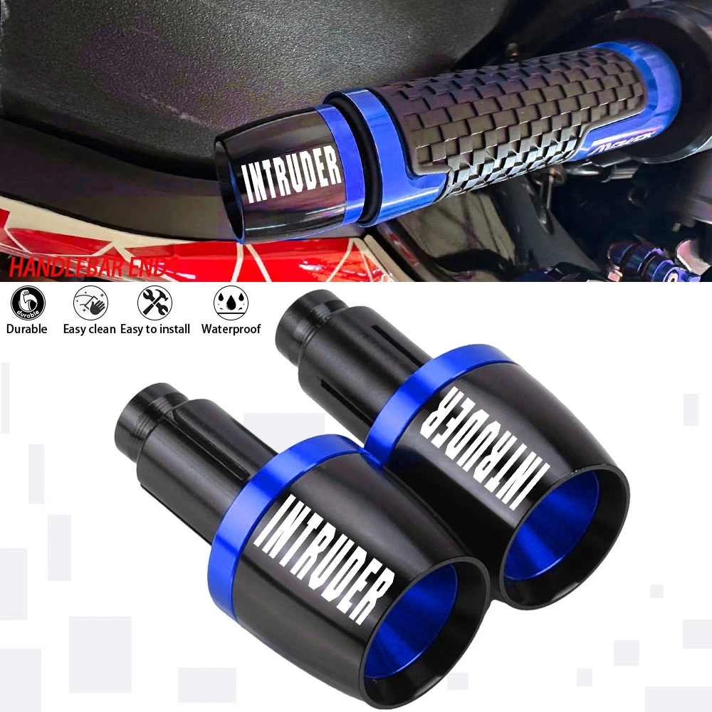 

For suzuki VL1500 INTRUDER 1400 1500 VS VL 700 750 800 1400 Motorcycle Anti-Slip Counterweight Handlebar Ends Handle Bar Cap