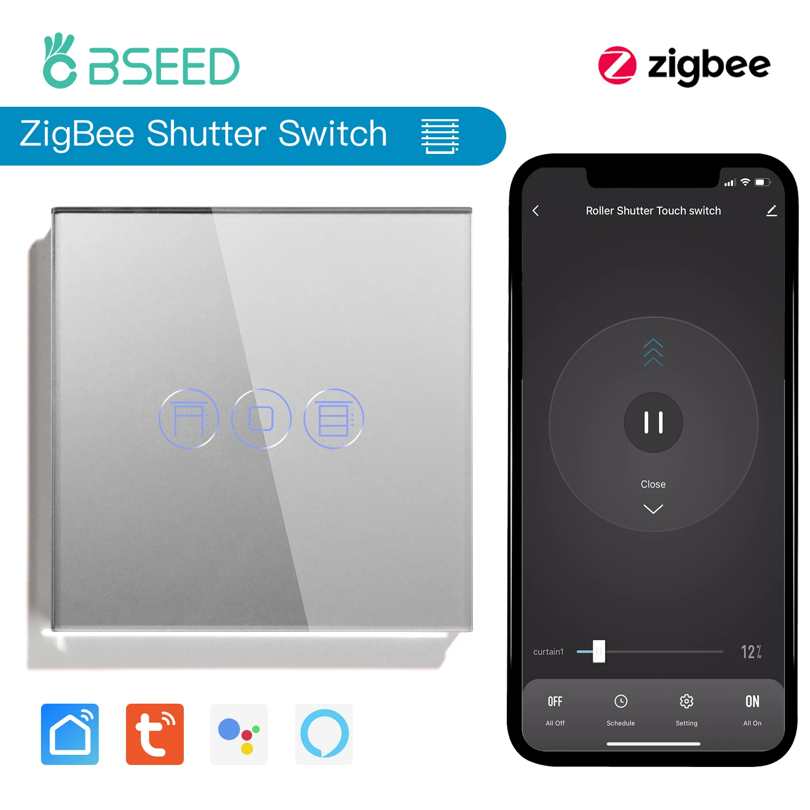 Zigbee Shutter Gray