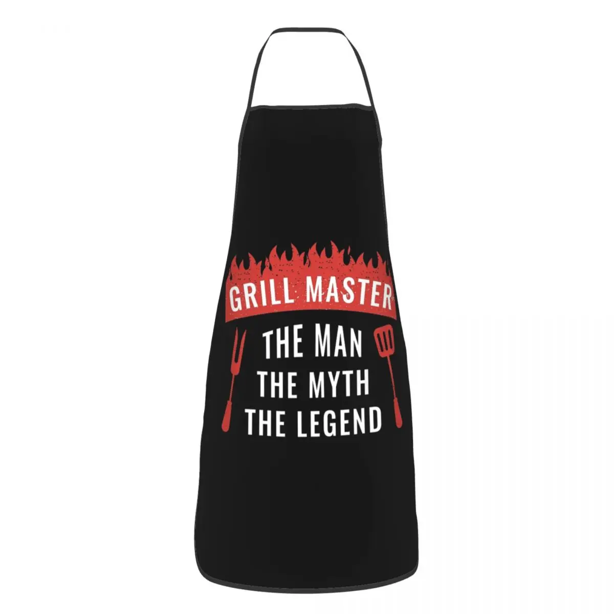 

The Man The Myth The Grill Master Apron Кухонные фартуки для женщин, оксфордская ткань, чистящие передники, домашнее приготовление еды