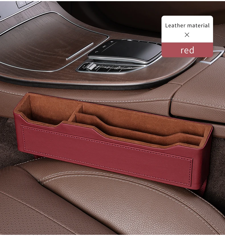 Neues Upgrade Autos itz Lücke Organizer Aufbewahrung sbox Tasche Multifunktions Universal Brieftasche Schlüssel Karte Tasse Telefon halter Autozubehör – Detail 16