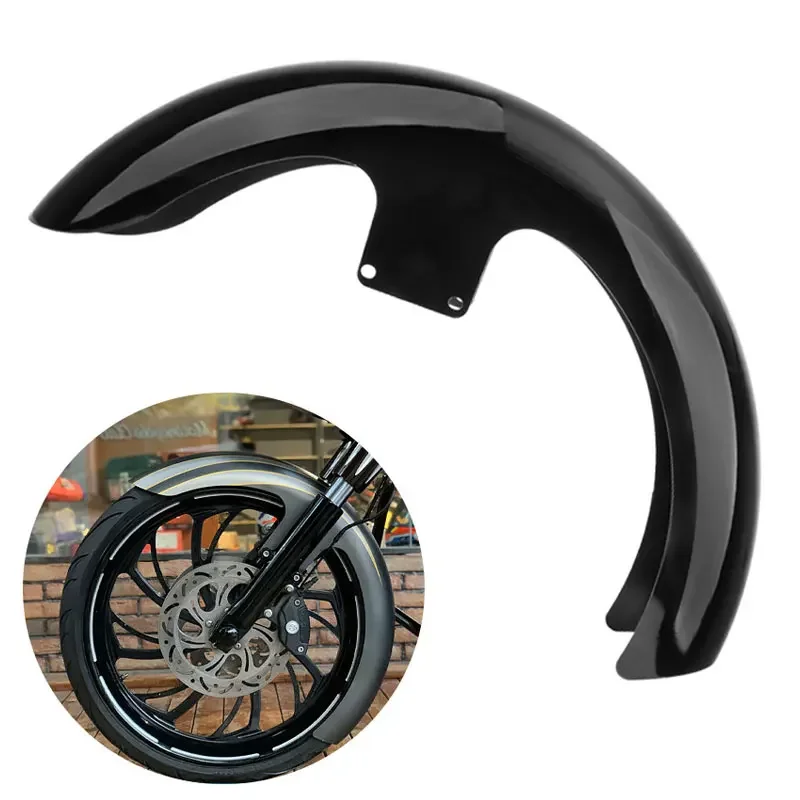 

Bright Black Motorcycle 21" Front Mudguard Fender For Harley Touring Road King Electra Glide Street Road King Glide Ultra