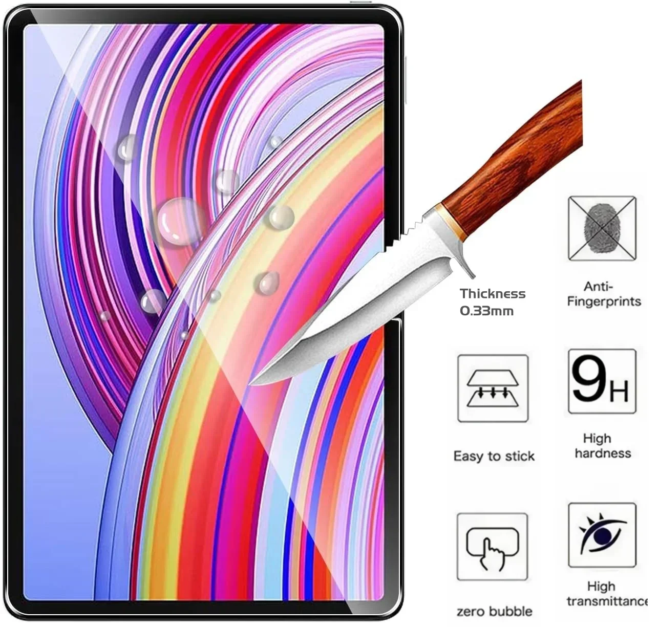 Premium 2-Piece Tempered Glass Screen Protectors - HD Clear, Anti-Scratch Films