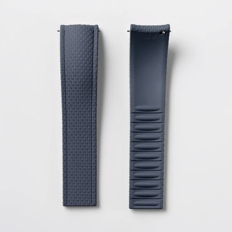 Premium FKM Rubber Quick Release Waterproof Watch Strap, Sport Edition
