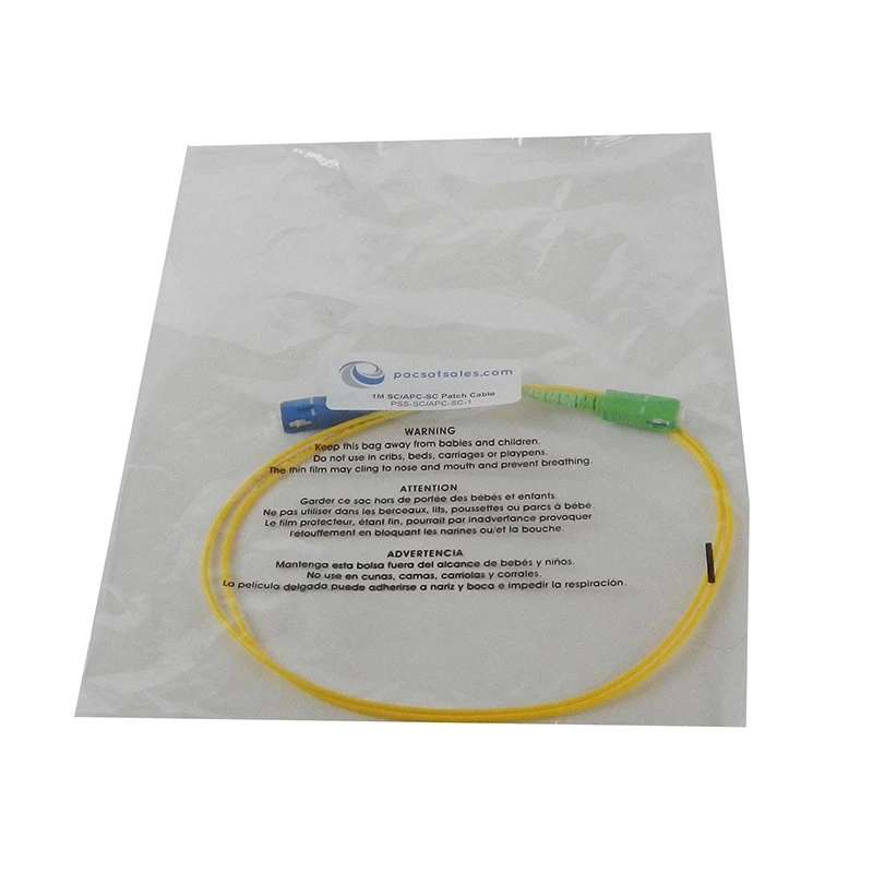 SC APC to SC Fiber Jumper Optical Fiber Patch Cord Single Mode Cable 1M-30m High Quality Fiber Patch Cable