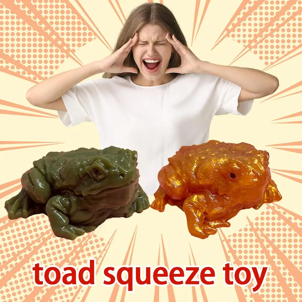 Stress Relief Frosch Squeeze Spielzeug Streich Spielzeug Für Kinder Lustige Meme Party Geburtstag Geschenke Frosch Quetschen Spielzeug Lustige Kröte Frosch Squishy Spielzeug – Detail 2