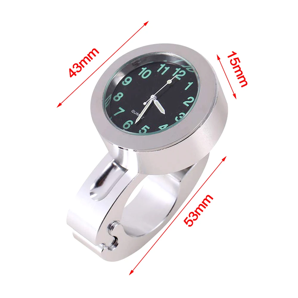Universel 7/8 22-25MM Moto Guidon Quartz Horloge Pour CFMOTO 250 700 CL-X 150 250 450 NK 650 800 trucs ST MOTO Accessoires