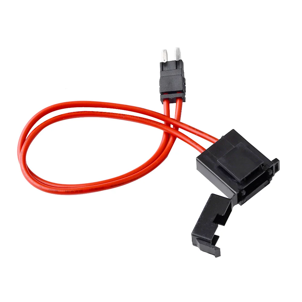 Car Fuse Holder 16AWG Non-Destructive Fuse Box ATM Blade Extension Cord 32V 2 Sizes