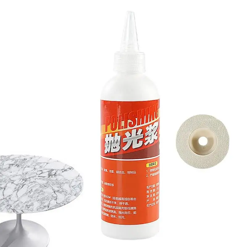 Marble Polishing Brightener Home Waterproof 1 Bottle Marble Polishing Liquid House Tile Scratch Repair Liquid For Granite