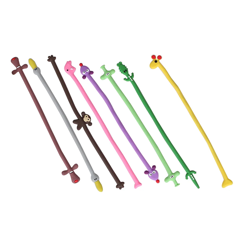 

Cord Cord Management Holder Ties Headphone Wire Wrapper Cord Cables Clips Earbud Retractor