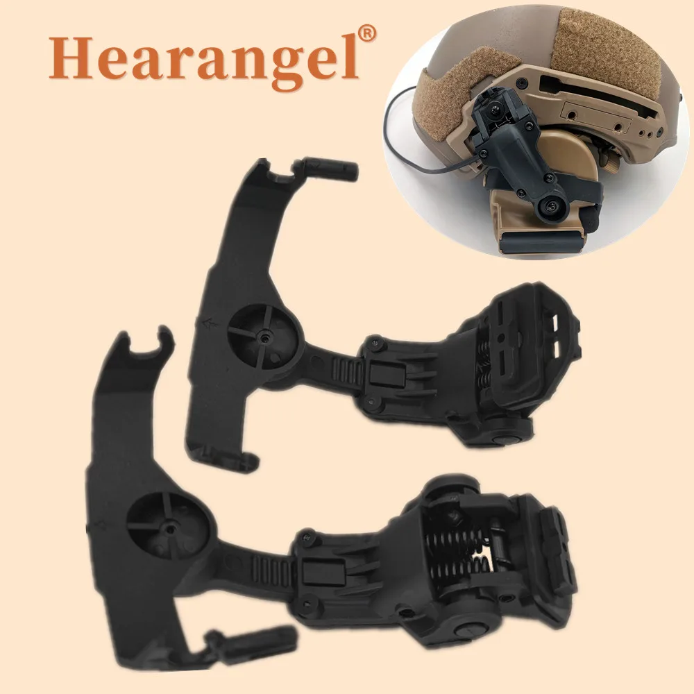 Tactical Helmet WENDY Rail Adapter Compatible with Tactical Headset COMTAC II COMTAC III Airsoft Shooting Headset  Accessories