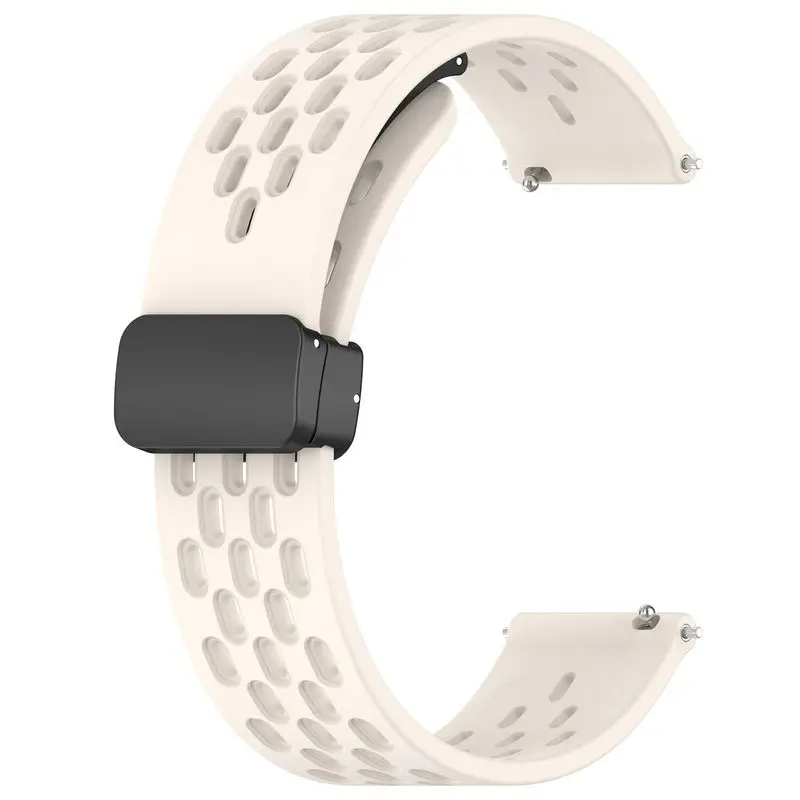 Magnetic Silicone Watch Strap - Universal Fit 20mm & 22mm Bands