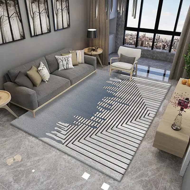 

Modern Carpet Bedroom Bedside Coffee Table Rug Light Luxury Living Room Rugs Summer Study Hallway Non-slip Carpets