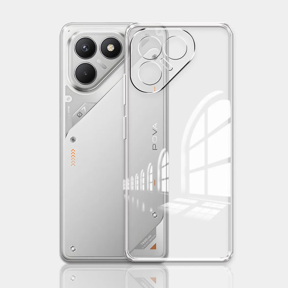 Clear Soft Silicone Shockproof Phone Case - Transparent Protective Cover
