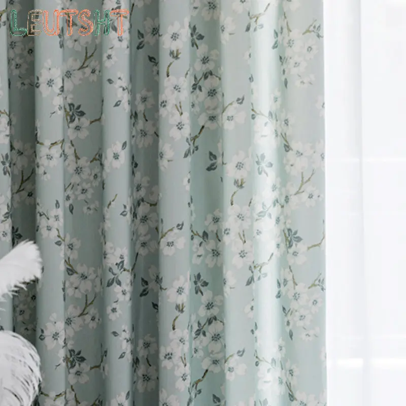 

Modern Curtains for Living Dining Room Bedroom Simple Printed Tulle Window Screen Kitchen Door Curtain Custom