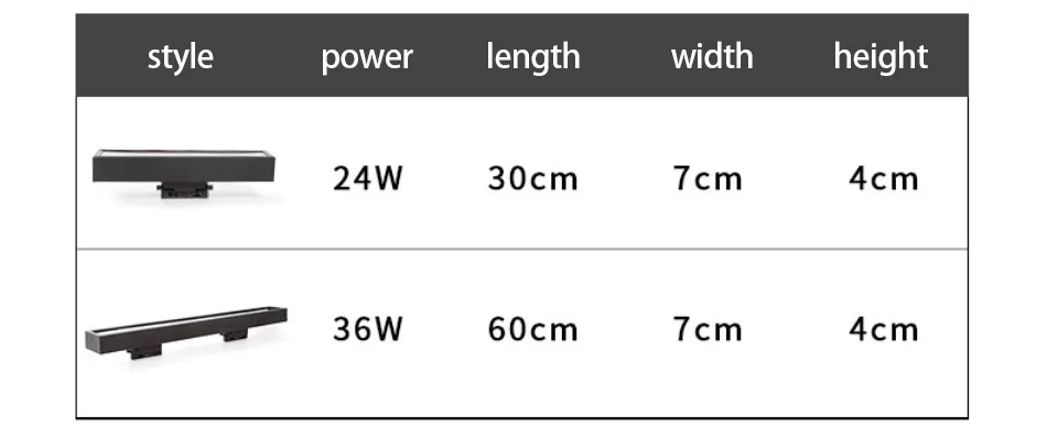 Description Picture 5 of itemLED Track Lights Embedded 10W 12W 18W 24W 30W LED Spotlight Downlight Living Room Without Main Light Lighting Grille Lamp Series