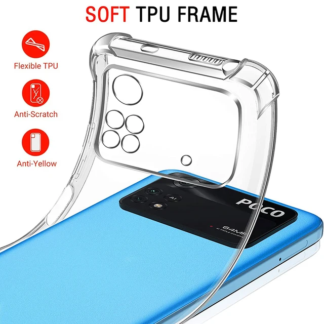 휴대전화 보호의 혁신: 에어백 충격 방지 실리콘 소프트 폰 케이스