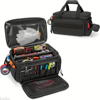 Tactical Tool Bag MultiFunction Work Organizer for Electrician Tool Repairmen Carpenters Non-Waterproof Thick Padded Bottom 1