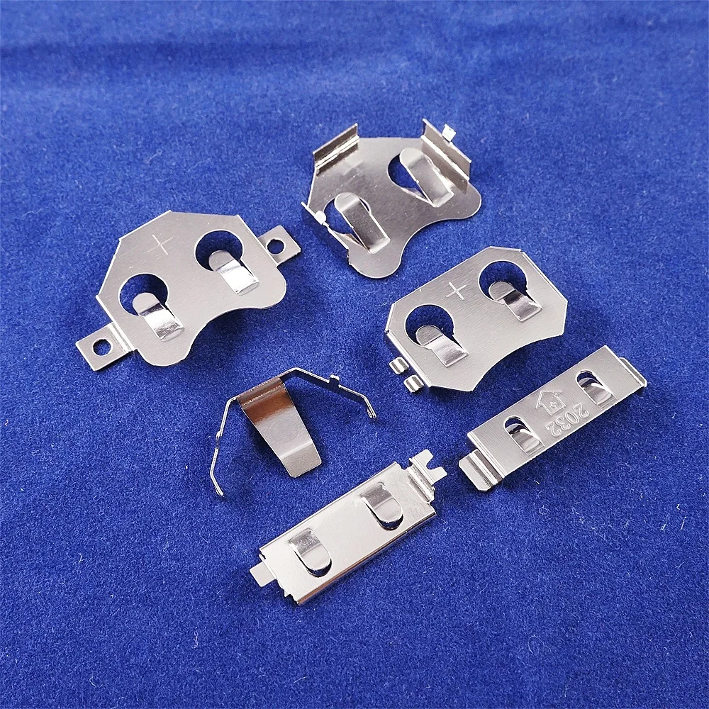 ボタンセルホルダー,コイン電池用,リテーナー,クロスBK-912面マウント,ディップ,pcb,20.0mmタブ,cr2032 2032 cr2025  cr2020,10個,50個 - AliExpress