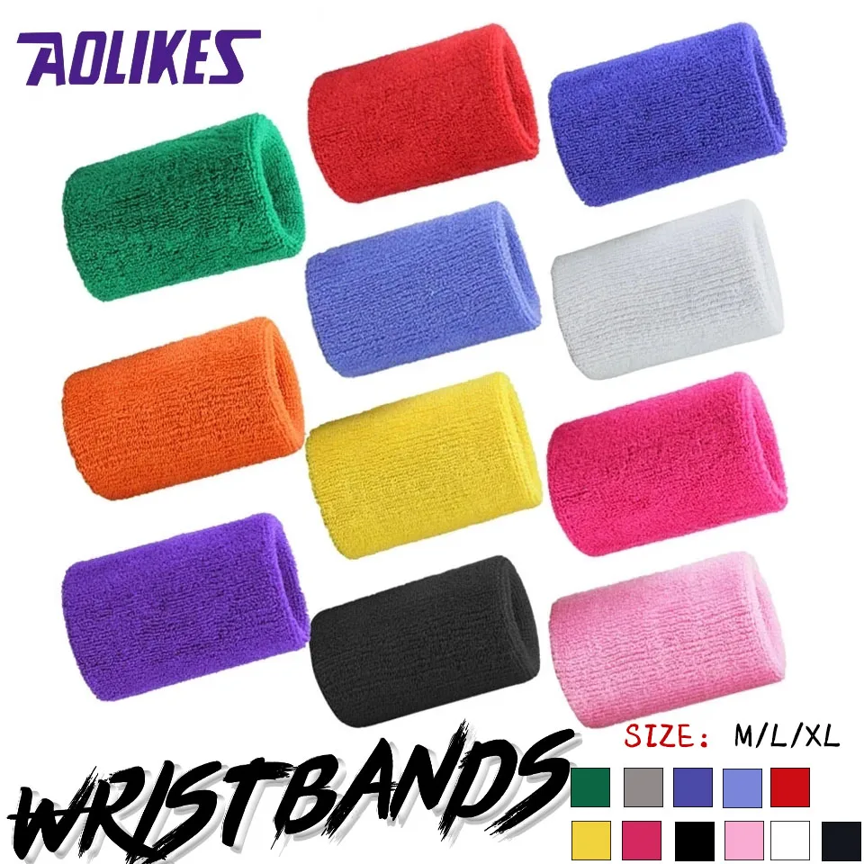 1PCs Professional Fitness Wristbands Sport Sweatband Hand Band Sweat Wrist Support Brace Wraps Tennis Badminton Basketball Guard wrist guard wrist straps wrist support wrist support band wrist sweat wristbands wrist sweatband