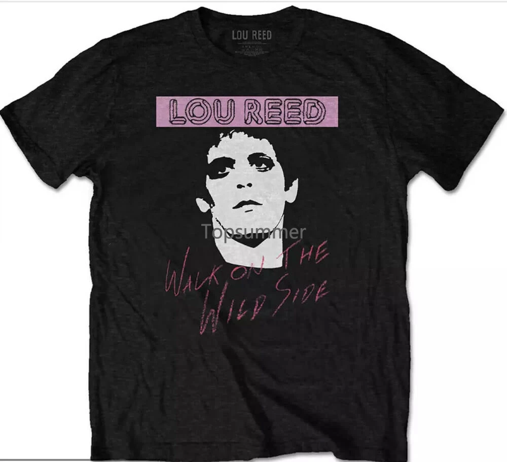 

Lou Reed Walk On The Wild Side Official Merchandise T Shirt