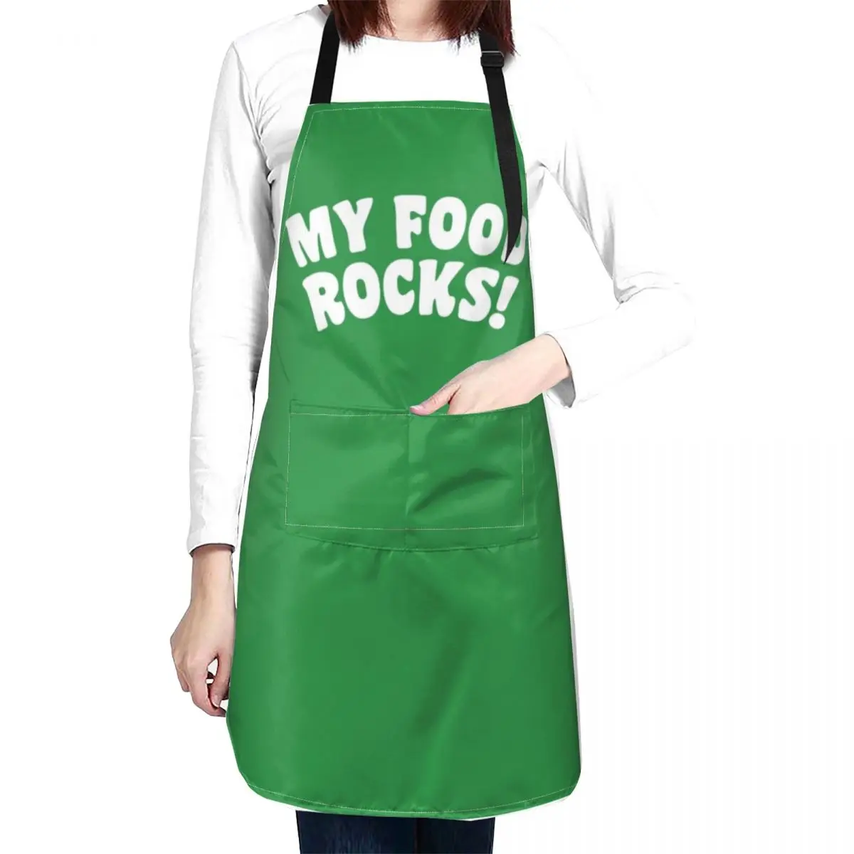 

Carousel of Progress - My Food Rocks! Apron Teacher Apron Funny Apron