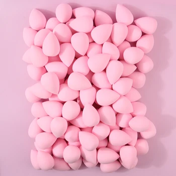 100/50/30/25/20/12 pieces super affordable large soft makeup sponge beauty egg set, no powder sticking portable makeup tool