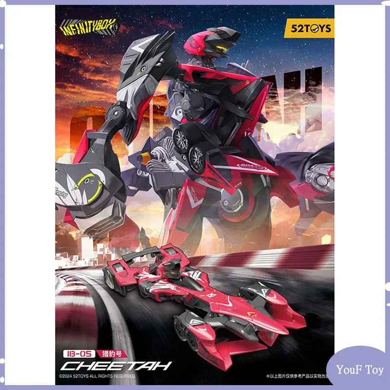 

В наличии 52 игрушки Infinitybox Ib-05 Cheetah робот-деформация преобразующий в Mecha и Cube аниме экшн-фигурки модели игрушки подарки