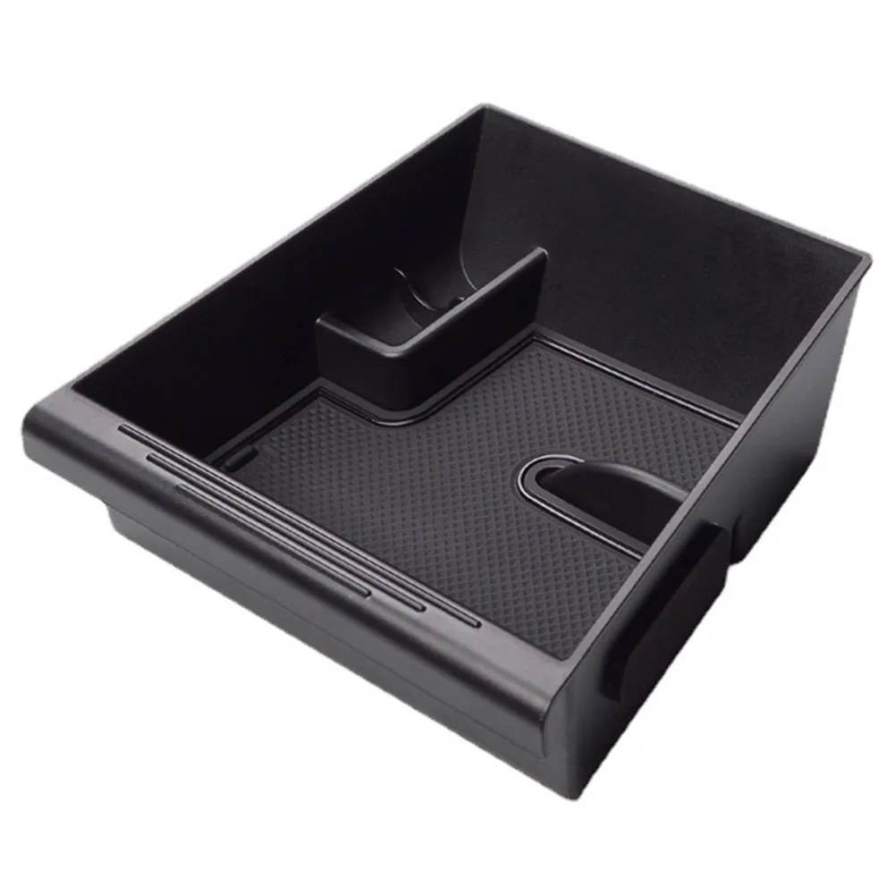 

1PCS Car Storage Box For Mazda MX-5 2006-2014 Auto Armrest Center Console Storage Box Black Interior Accessories Pratical
