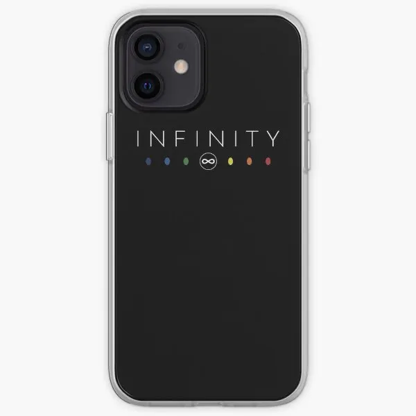 Infinity White Clean Iphone Custodia Rigida Per Telefono Personalizzabile Per Iphone 6 6S 7 8 Plus 11 12 13 14 Pro Max Mini X Xs Xr Max