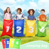 Cute Kangaroo Jumping Bag Kids Preschool Toys Multicolor Outdoor Sports Props Sack Race Games Interactive Sense Training Gift