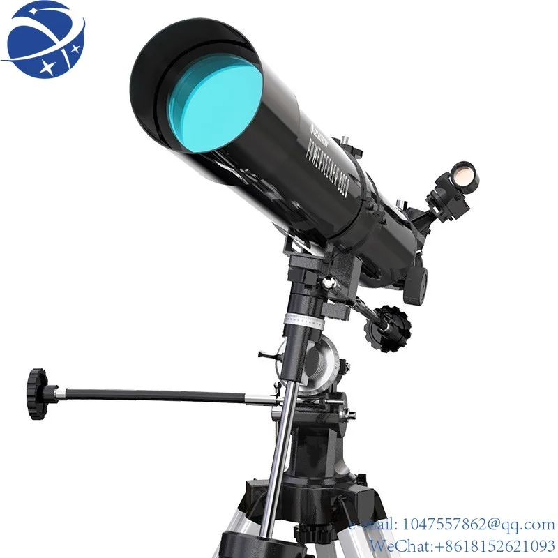 

YunYiCelestron PowerSeeker 80EQ Refractor Astronomical Telescope Astronomic For Beginner Observation Moon and planet