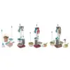 Kids Household Cleaning Tool Kids Broom, Dustpan and Mop Set Housework Cleaning 2