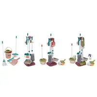 Kids Household Cleaning Tool Kids Broom, Dustpan and Mop Set Housework Cleaning 2