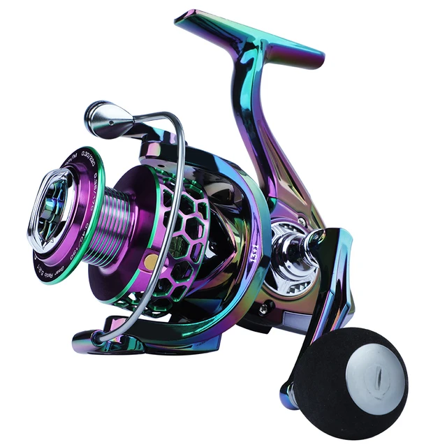 Sougayilang 1000-4000 Spinning Fishing Reel Colorful 13+1BB