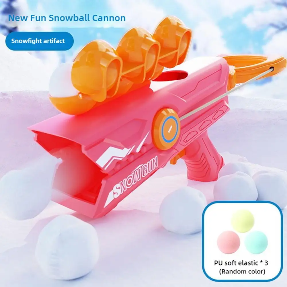 Snowball Launcher Making Toy Set Children's Fun Snow Fighting Toy Gift Winter Outdoor Snow Play Snowball Clip New Year Gift Chri 5