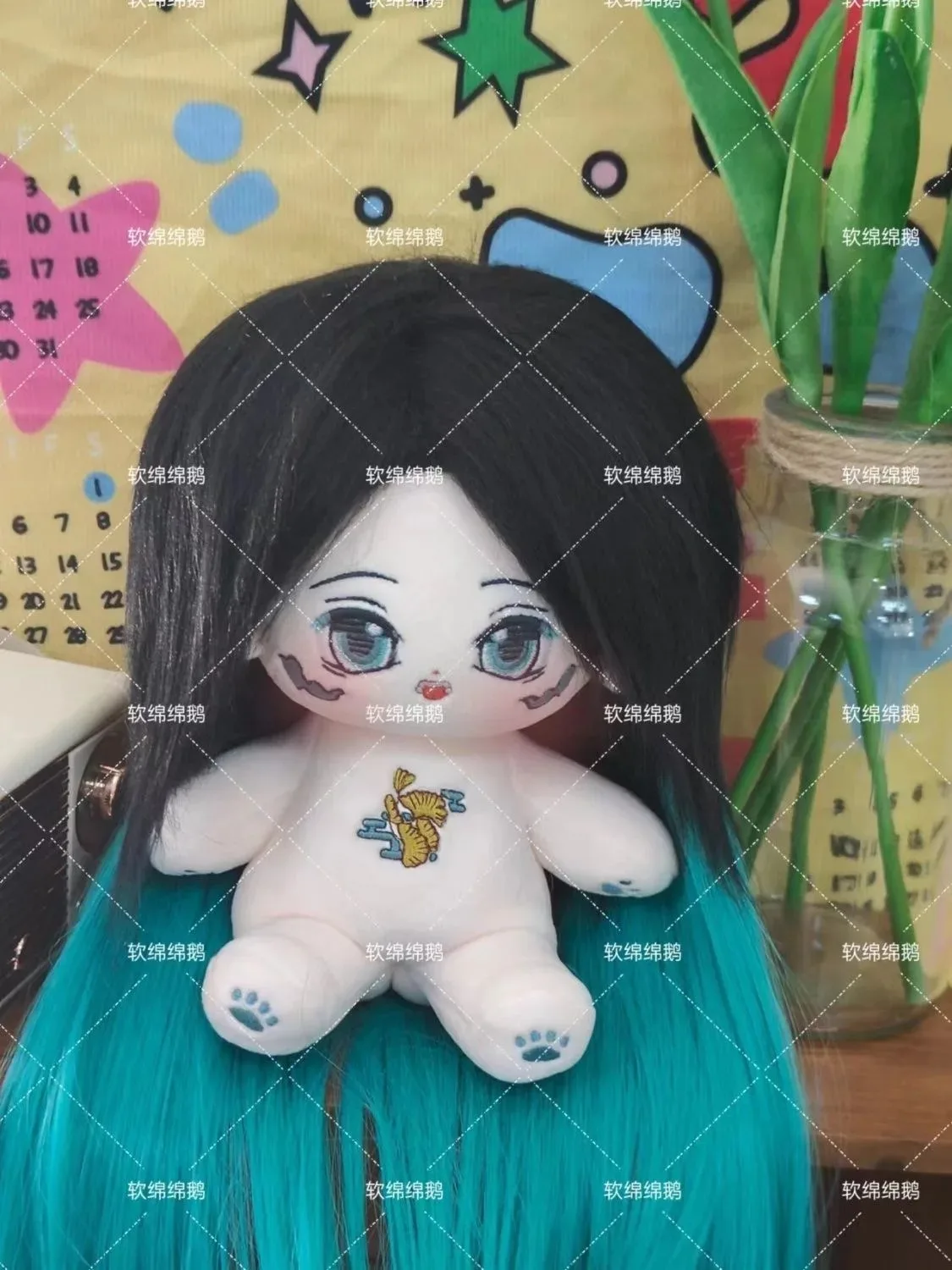 

Аксессуары для косплея девушки из мягкого хлопка, Размер 20 см