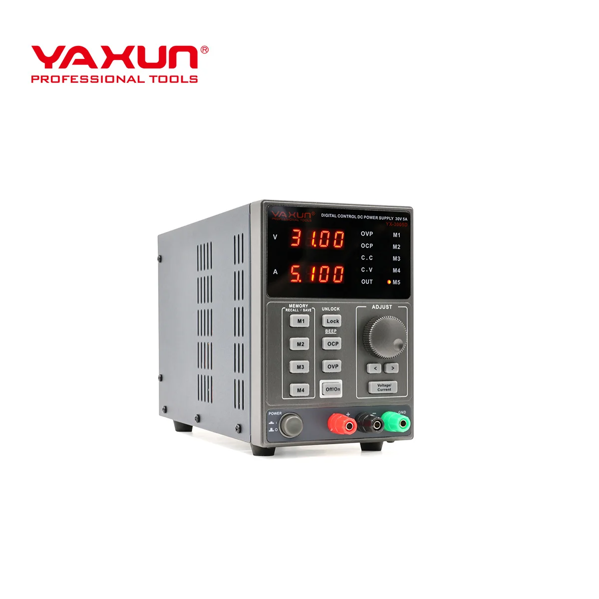 YAXUN YX-3005D Precision Adjustable Digital Programmable 30V 5A DC