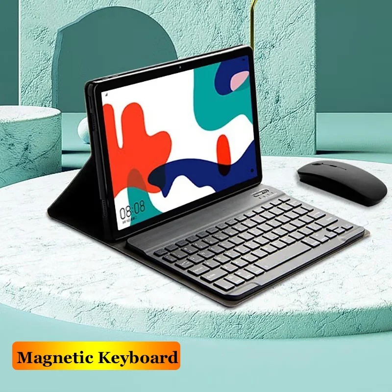 

for Realme Pad X 10.95" Pad 10.4 Bluetooth Keyboard Mouse Magnetic Case Detachablet Keyboard Cover for Realme Pad 10.4 inch 2021