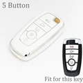 5Button Silver White