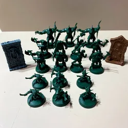 Set of Heroes and Orcs Miniature Figures for Fantasy Board Games and Tabletop RPGs (19 kellar keep quest)