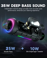OHAYO X10MAX Bluetooth Speaker 35W - IPX7 Waterproof, Powerful Stereo Sound, 24H Playtime, TWS Pairing, Dazzling Lights, Bass Up - Image 5