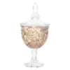 Transparent Glass Sugar Jar With Lid Storage Container Candy Box Home Decor Biscuit Barrel Kitchen Accessories Storage Bottles 2