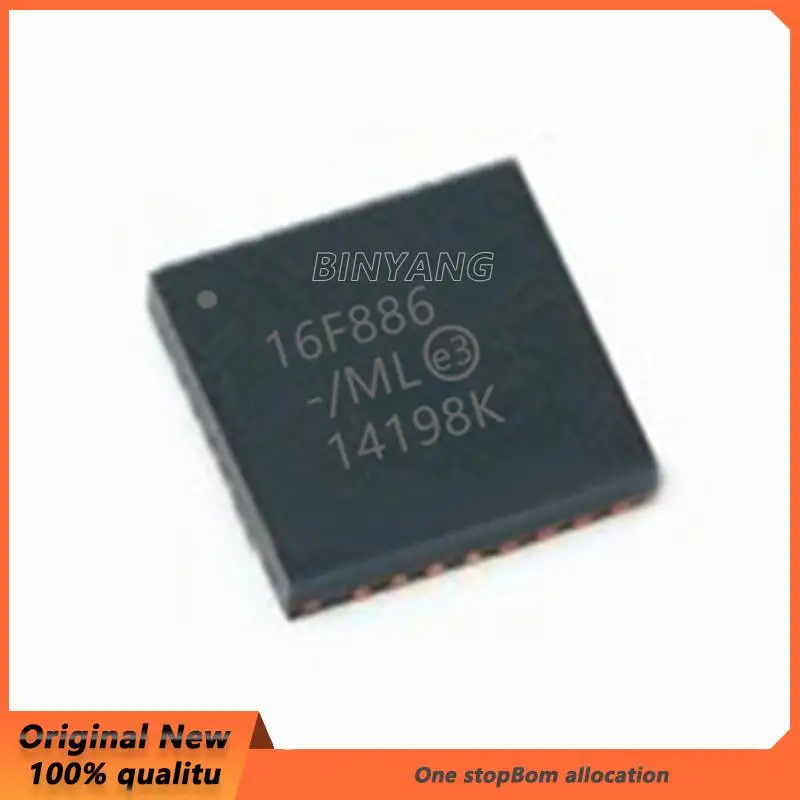 

5PCS PIC16F886-I/ML PIC16F886-I PIC16 QFN28 новый оригинальный