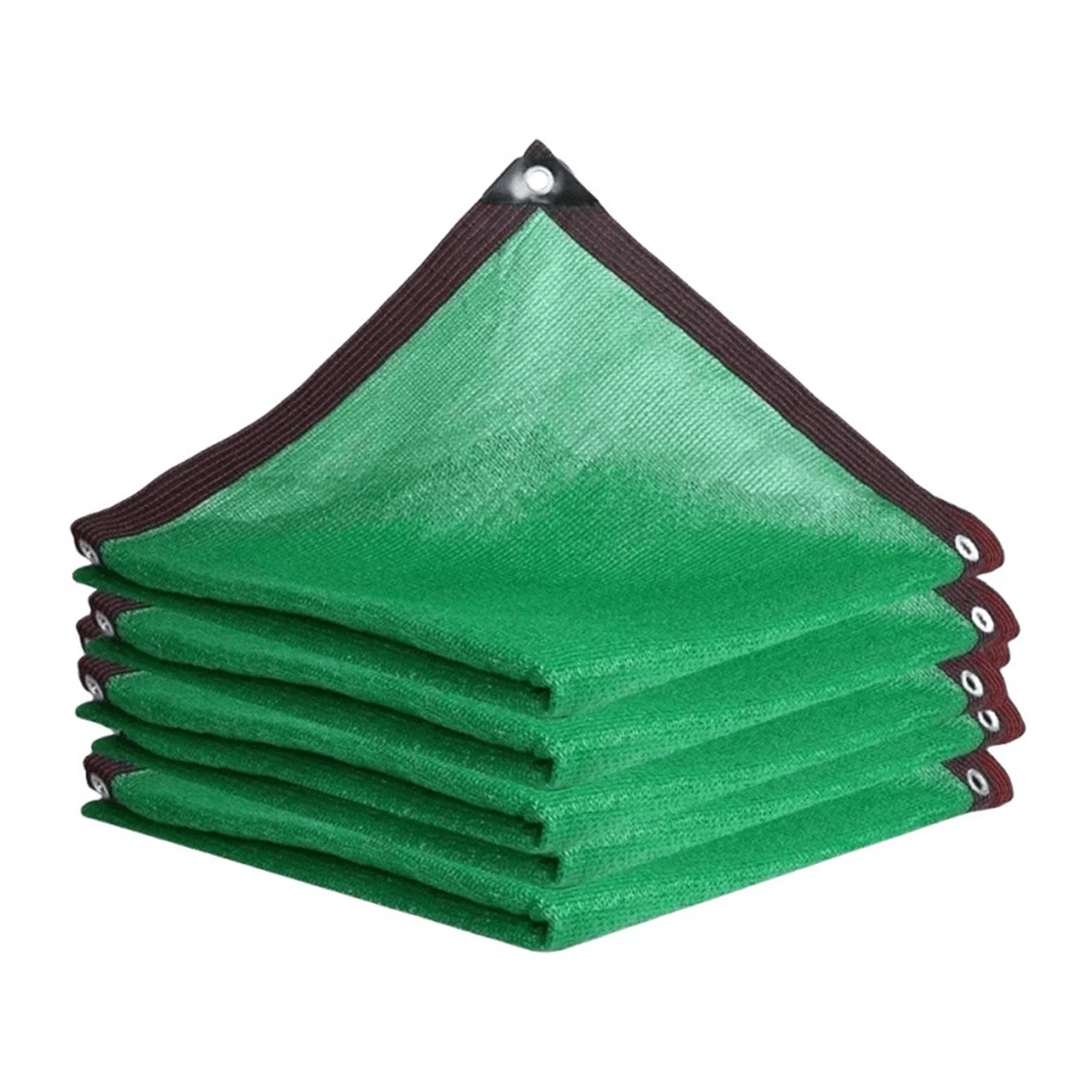 

Green Sunshade Net Anti-ultraviolet Awning Net Shade Cloth PE 2*4m/2*5m/3*4m/3*5m For Outdoor Courtyard Balcony Garden Pool