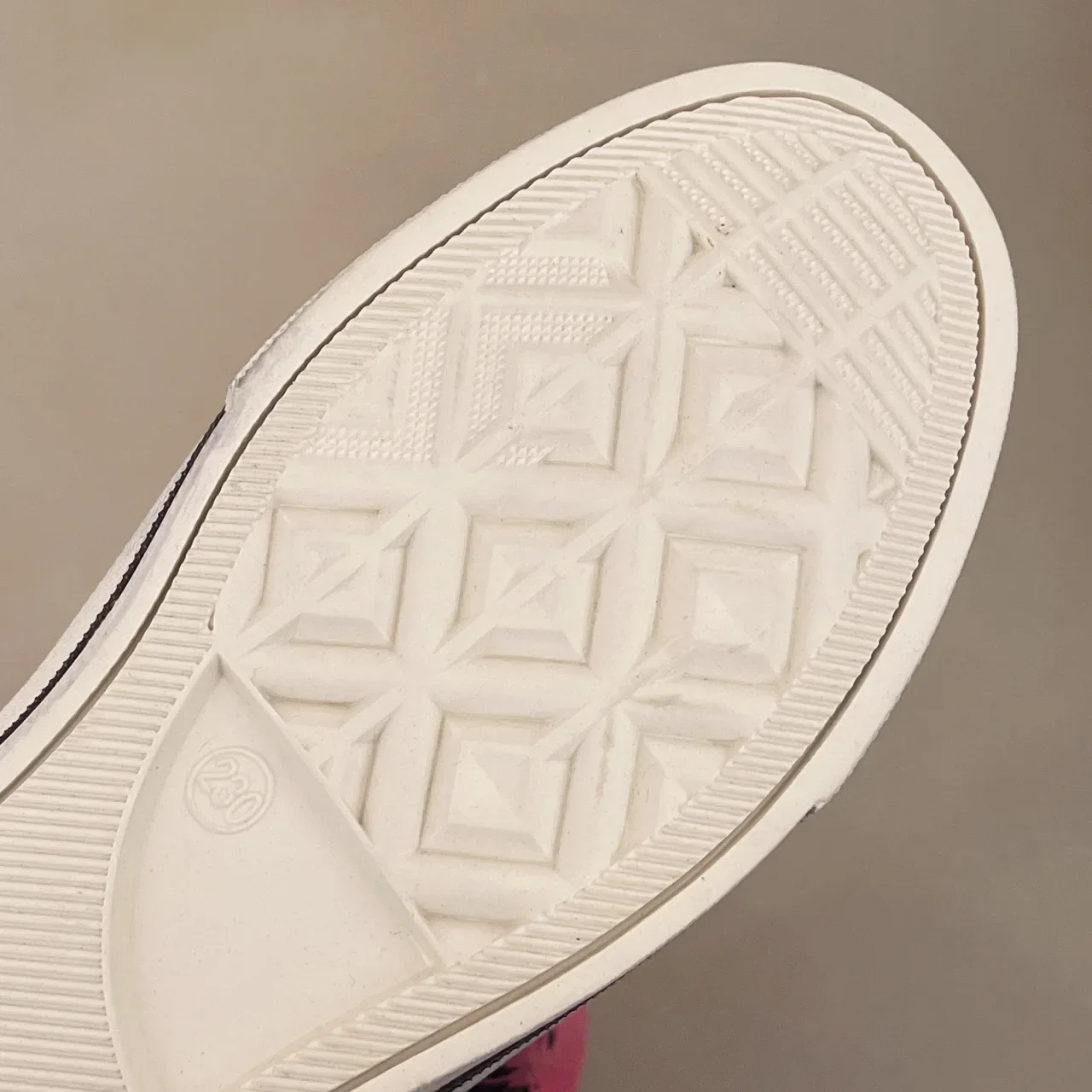 Graffiti Mid Calf Canvas Shoes 37