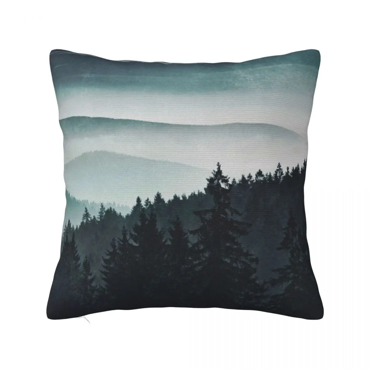 

Mountain Light Throw Pillow Sitting Cushion Christmas Cushion For Home