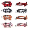 1PC Cute Cat Collar Small Puppy Cat Dog Collars Bow Kitten Collar Bowknot Necklace with Bell for Dog Cat Chihuahua Pet Supplies 2
